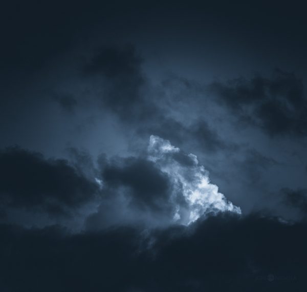 Dark Sky With Clouds