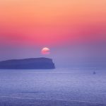 Santorini Sunset Sea Elegance